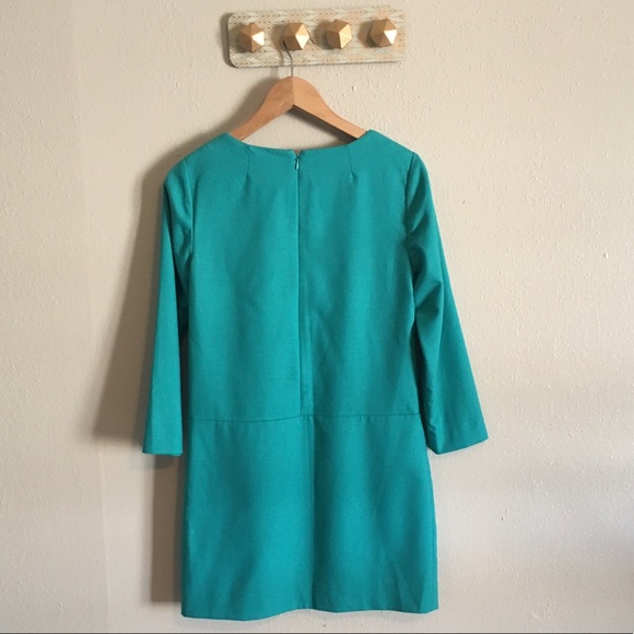 J. Crew turquoise dress - Picture 6 of 8
